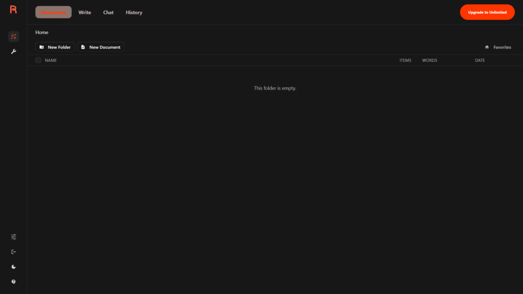 Rytr Review 2026 dashboard and AI writing interface